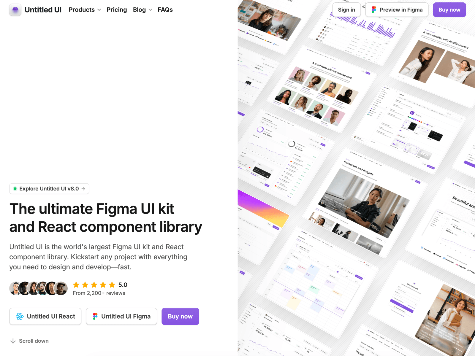 Untitled UI Figma design system