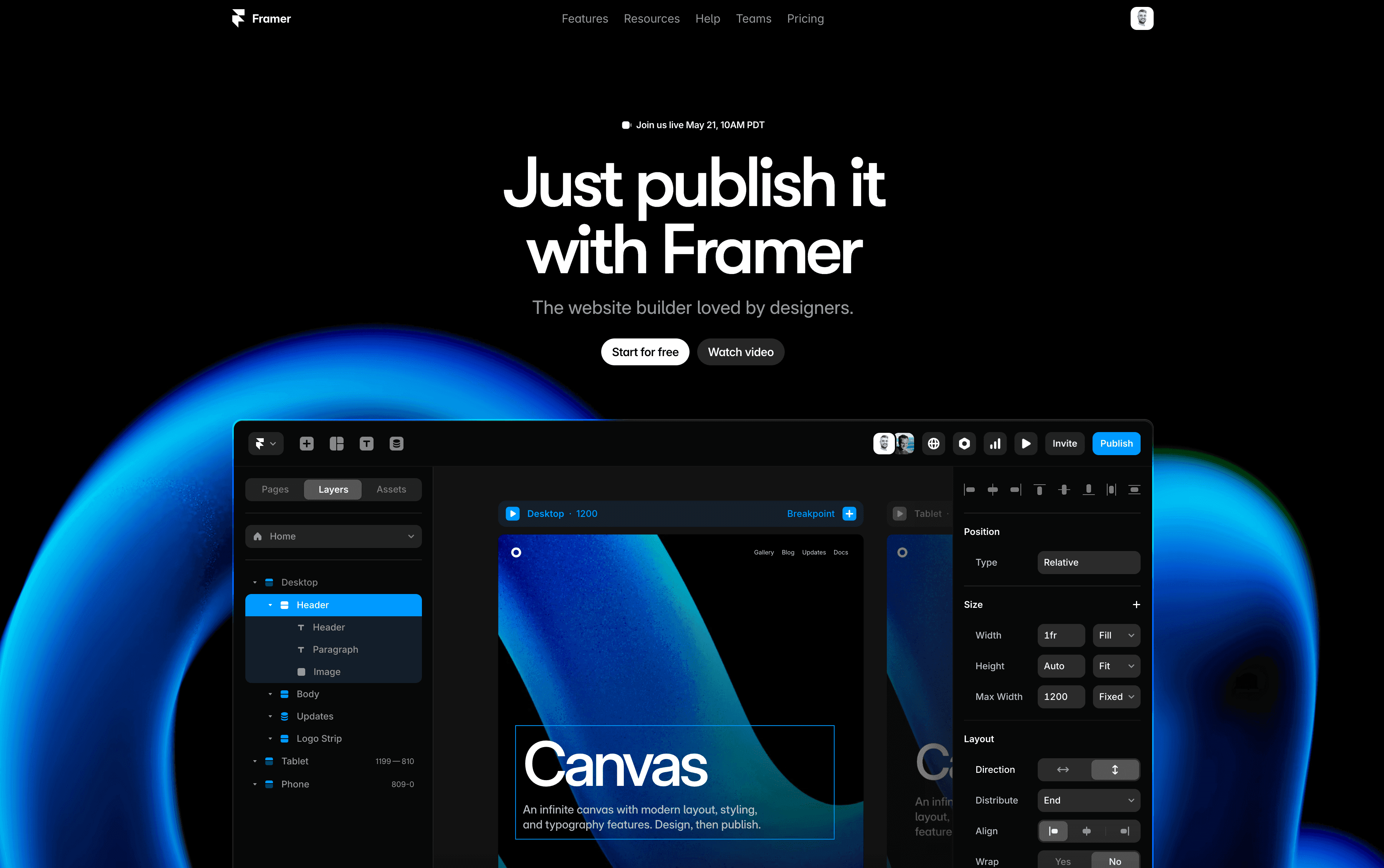 Framer overview