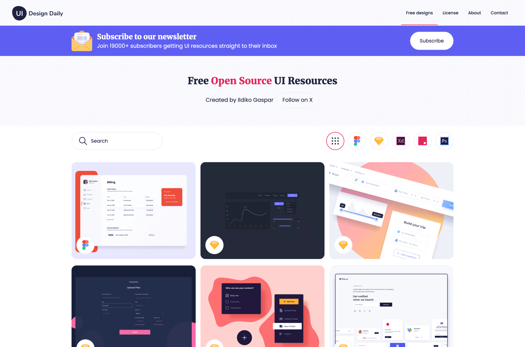 UI Design Daily screenshot