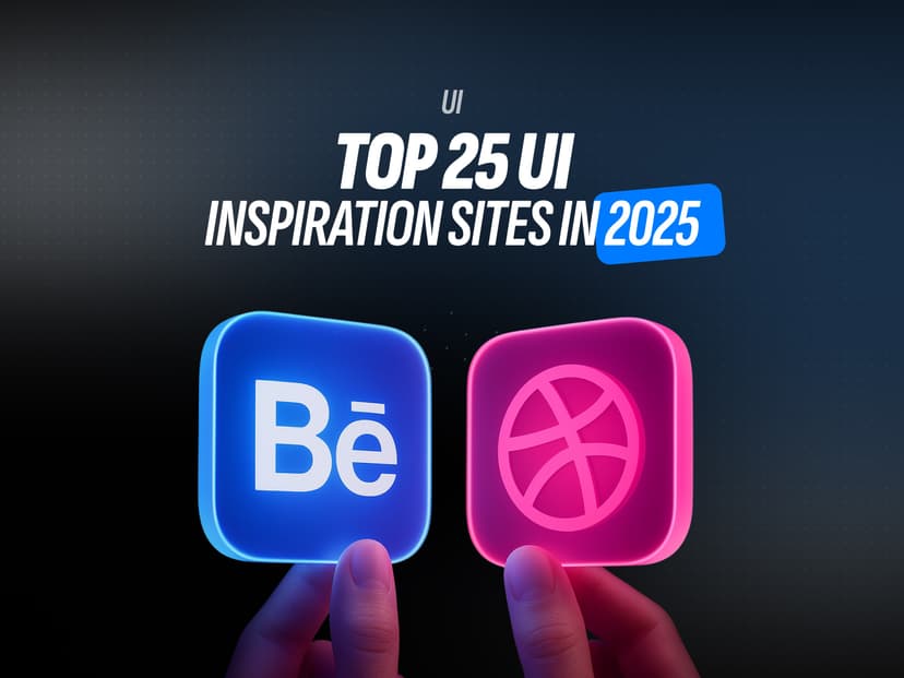 Top 25 UI Inspiration Sites in 2025 cover