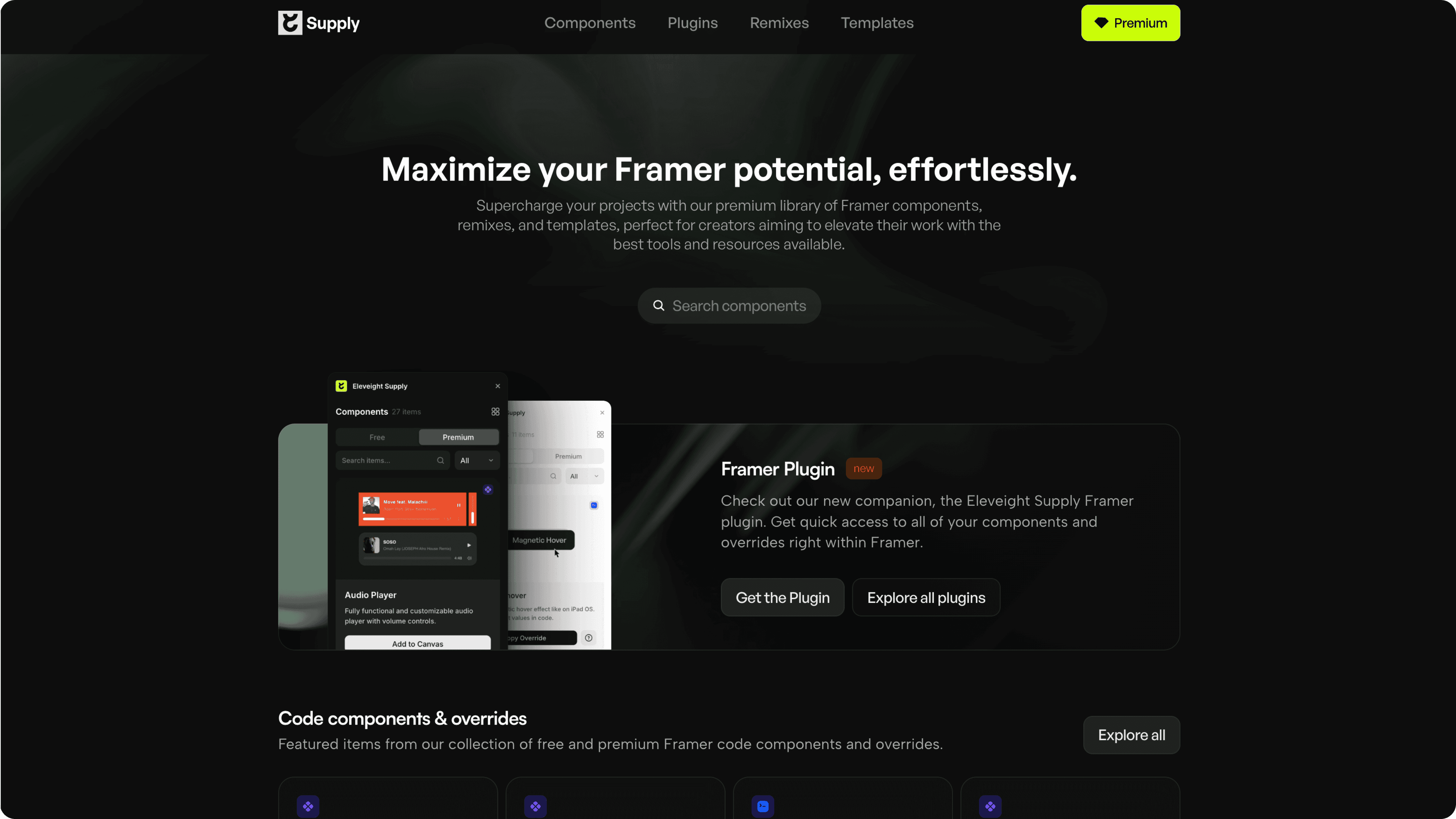 Eleveight Supply screenshot