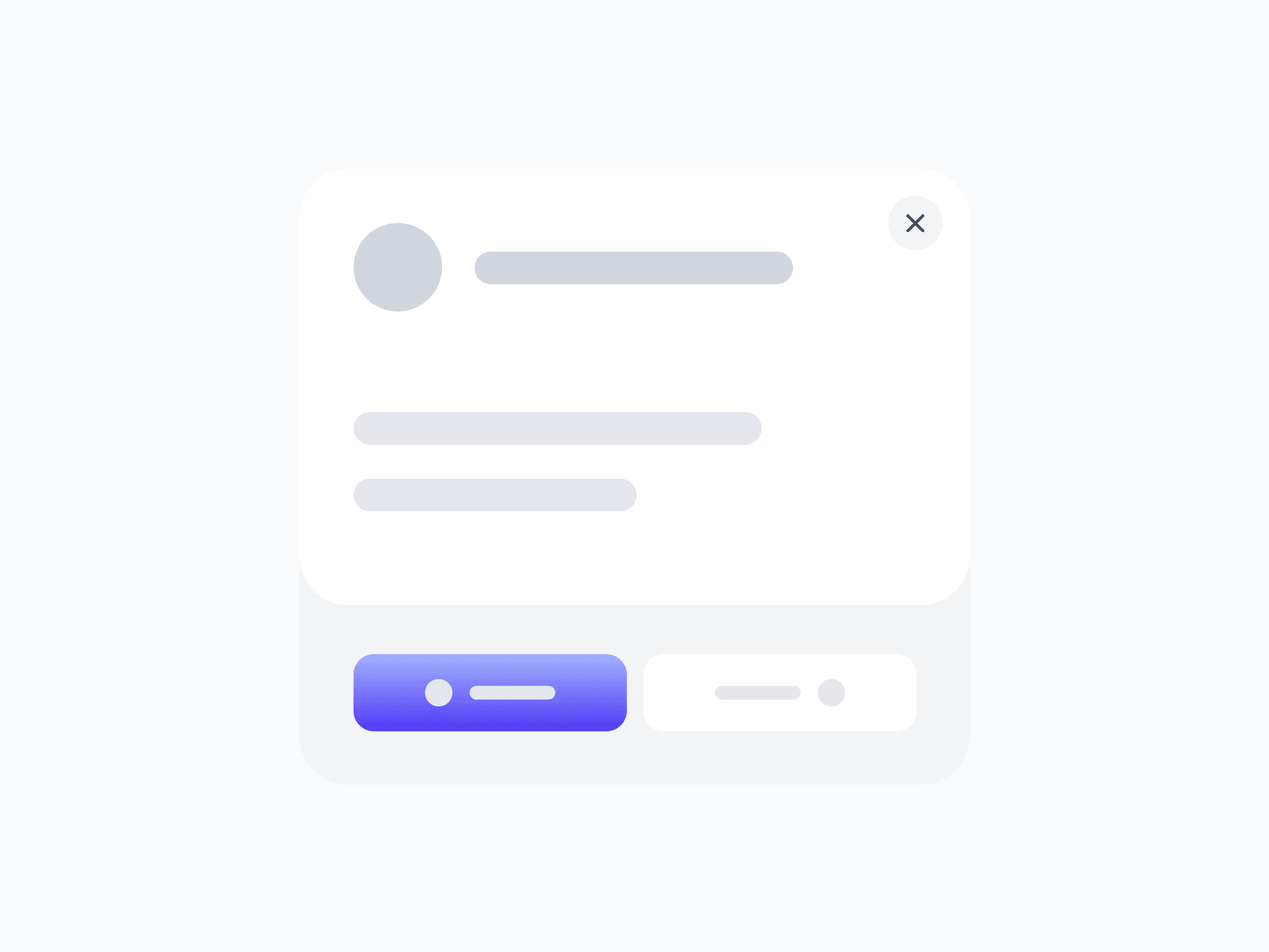Modal / Dialog